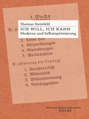 cover image of Ich will, ich kann